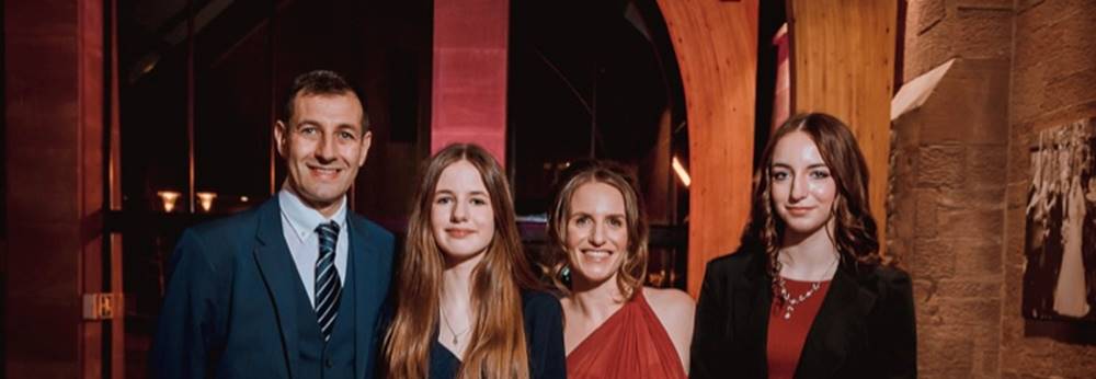 Joe Lord with family